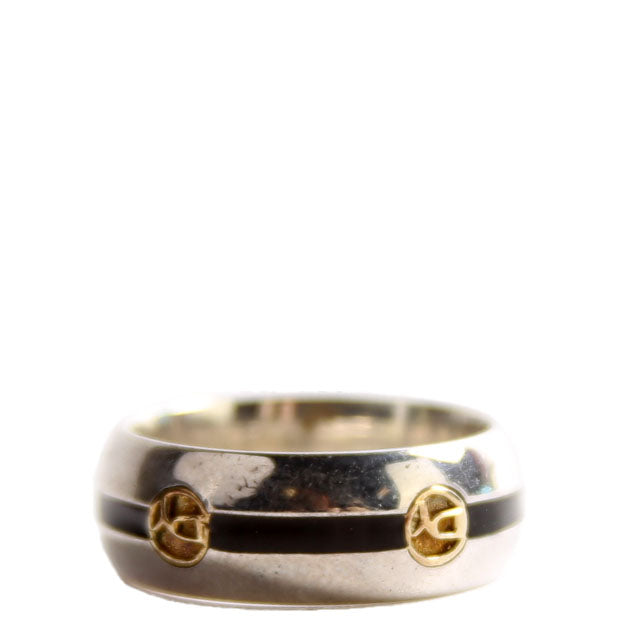 DY Logo Band Ring Size 10 925/750