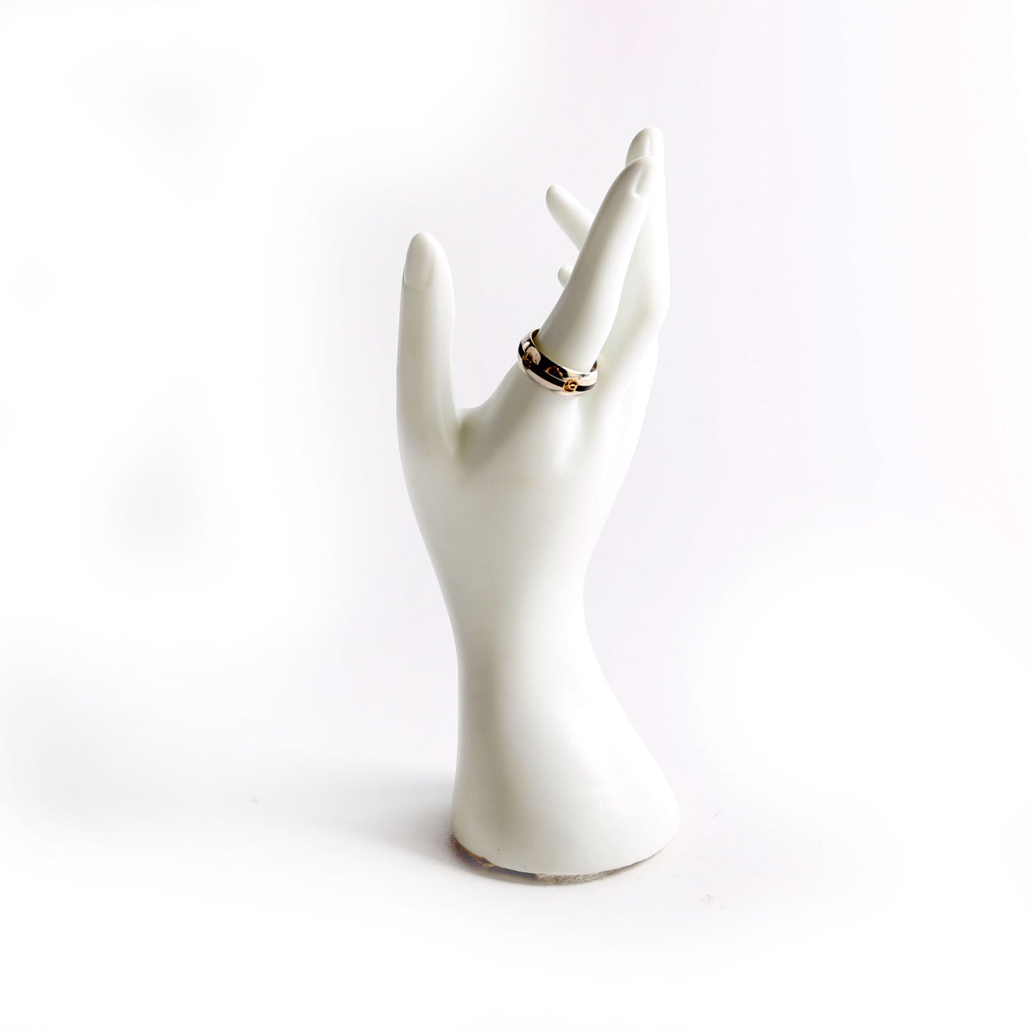 DY Logo Band Ring Size 10 925/750