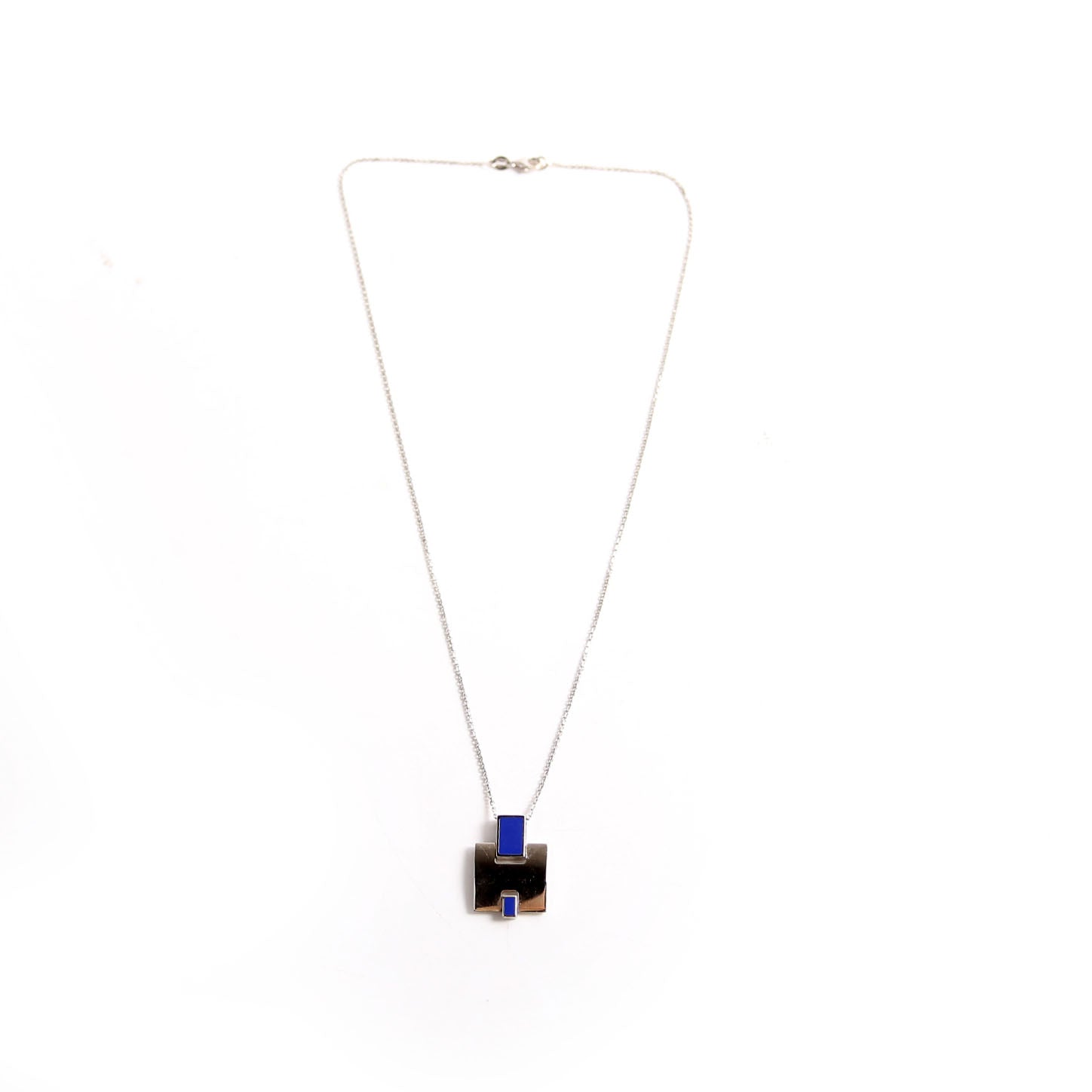 Palladium Eileen Pendant Necklace
