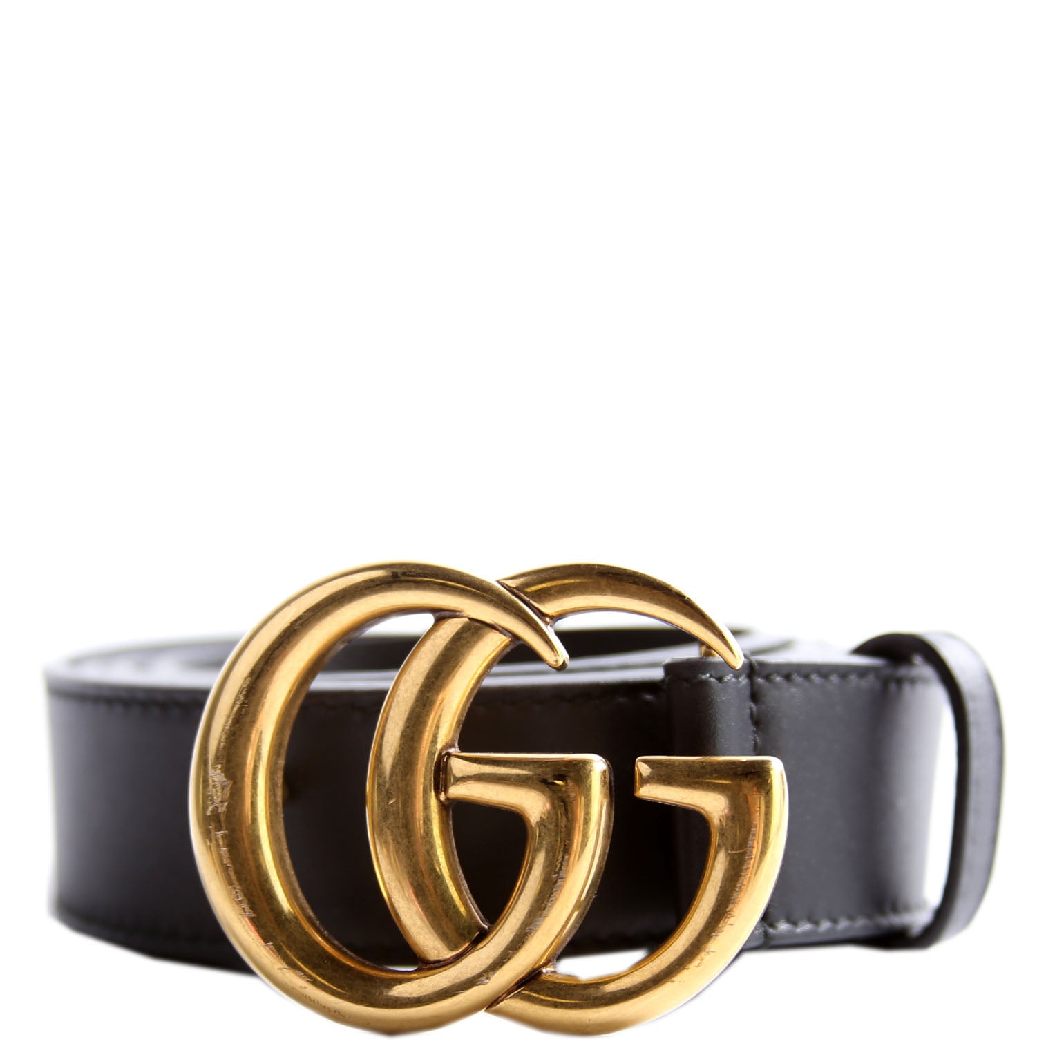414516 GG Marmont Belt Size 90/36 Black