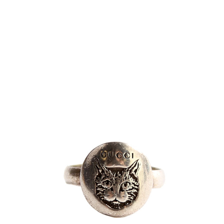 Blind Love Mysitc Cat Ring Size 5.5 925
