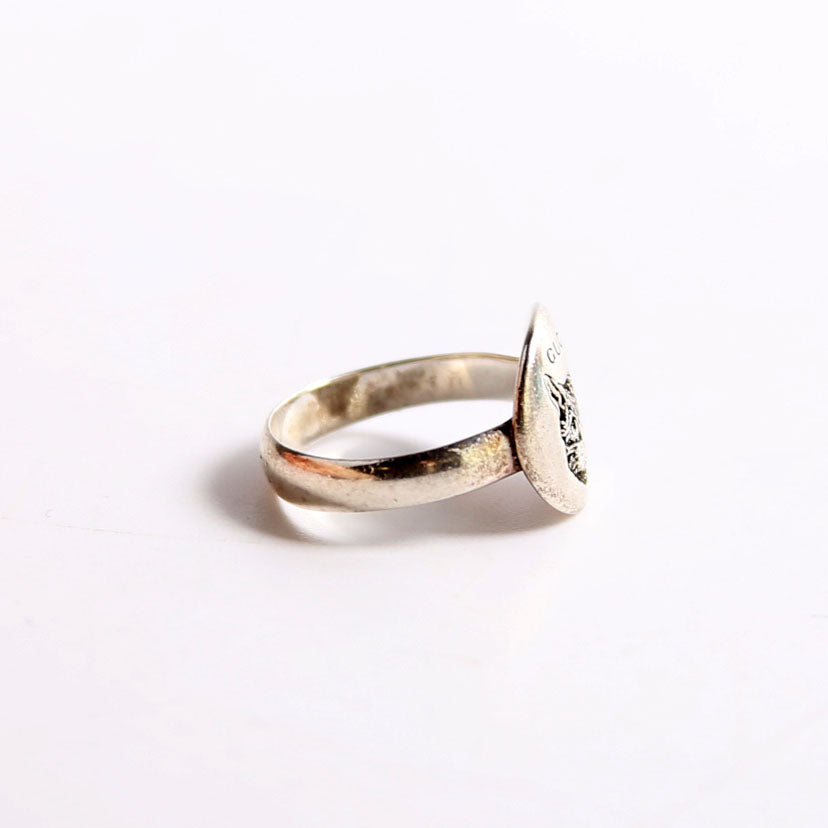 Blind Love Mysitc Cat Ring Size 5.5 925