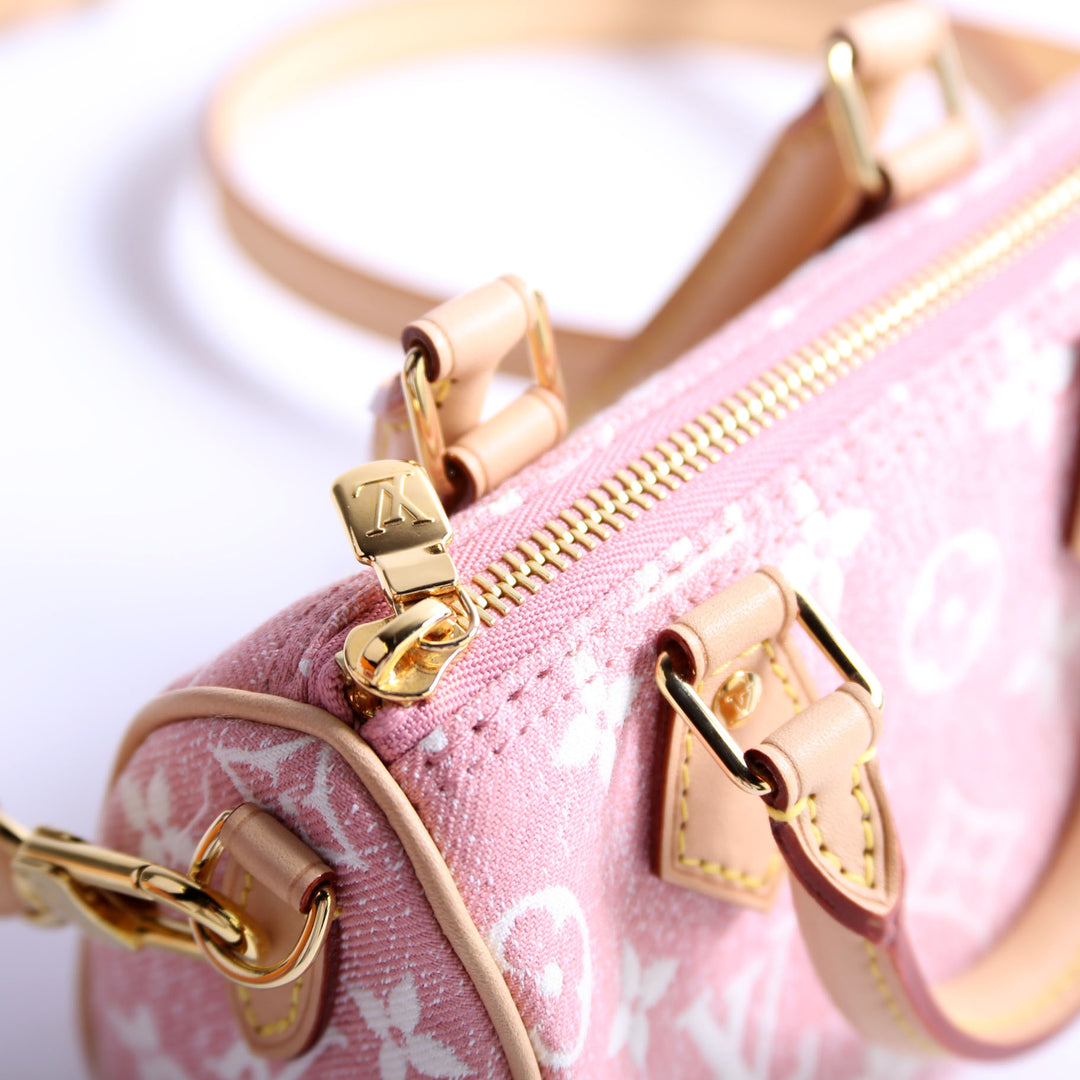 可愛い♡L⌄̈⃝ouis V⌄̈⃝uitton Nano Speedy Pink 可愛い♡L