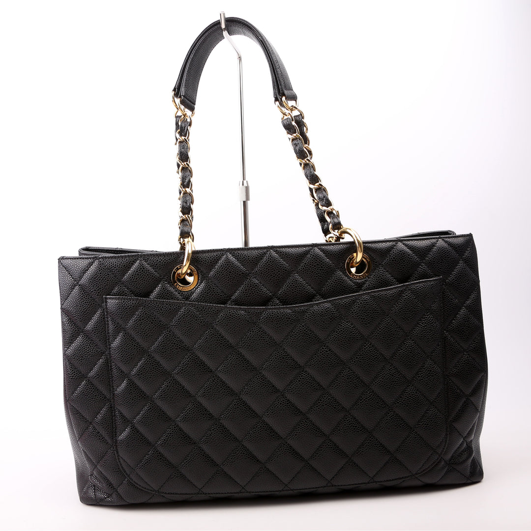 シャネル CHANEL トートバッグ Grand shopping 黒 希少品 Grand Shopping Tote XL Black