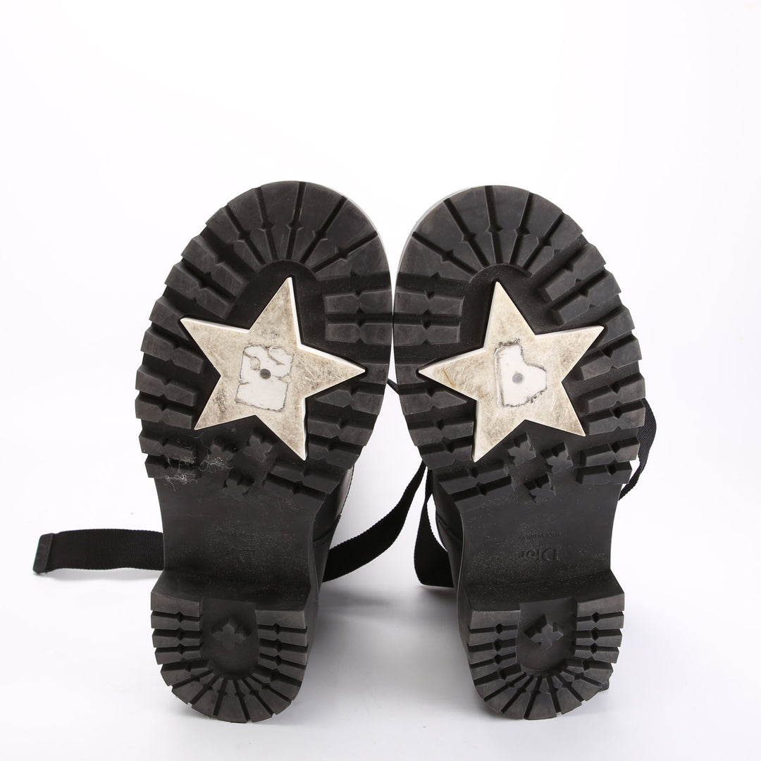 D-Major Miss Dior Ankle Boots Size 36 Black/White