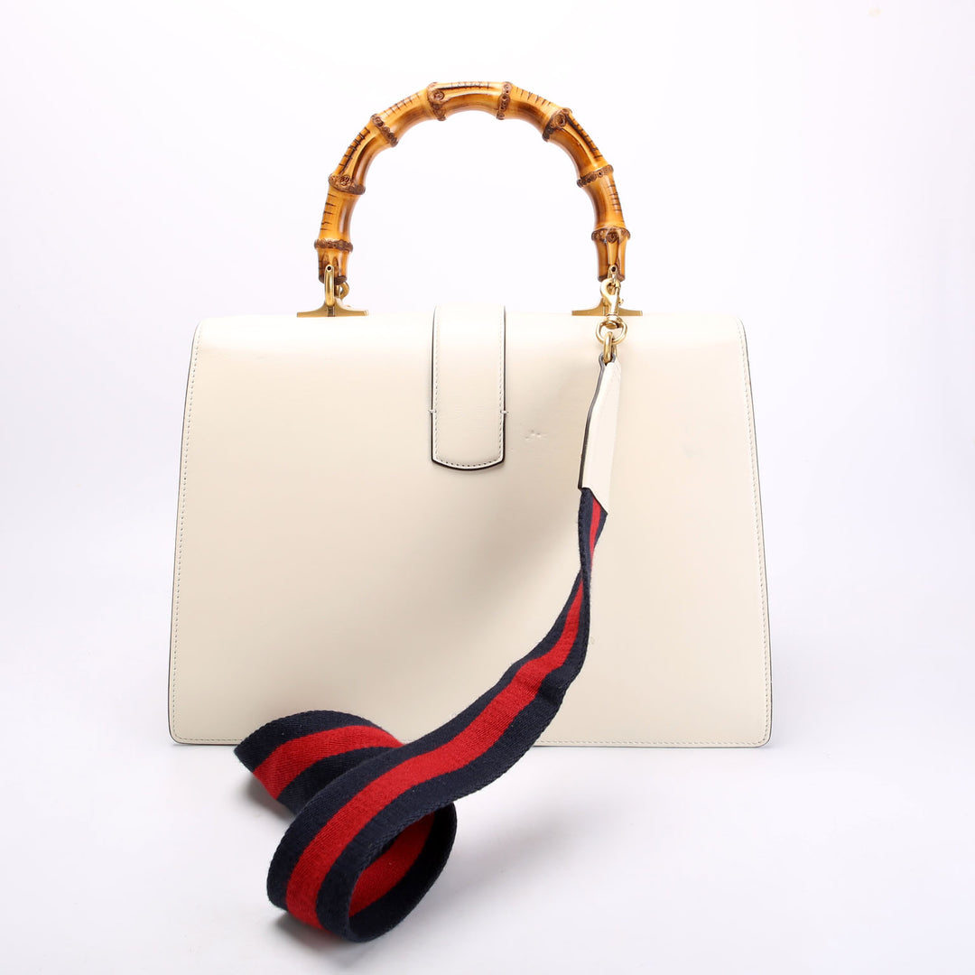 421999 Dionysus Top Handle Large white/Blue/Red