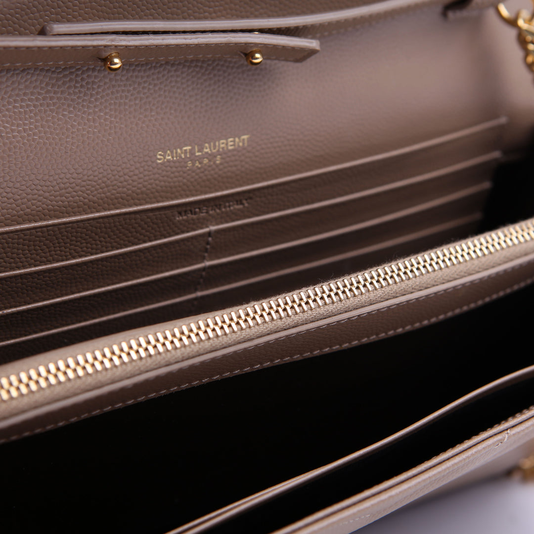 Grain De Chain Wallet 377828 Taupe