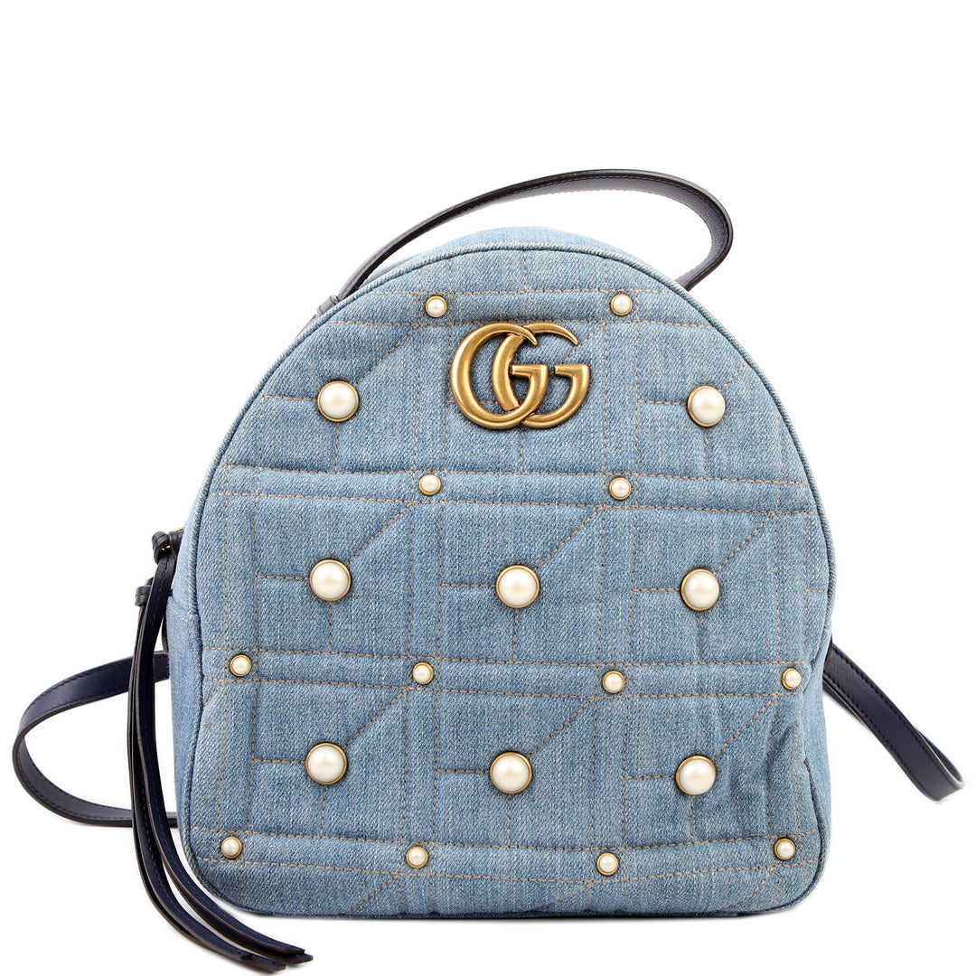 jansport backpack gucci 476671 Marmont Backpack Denim