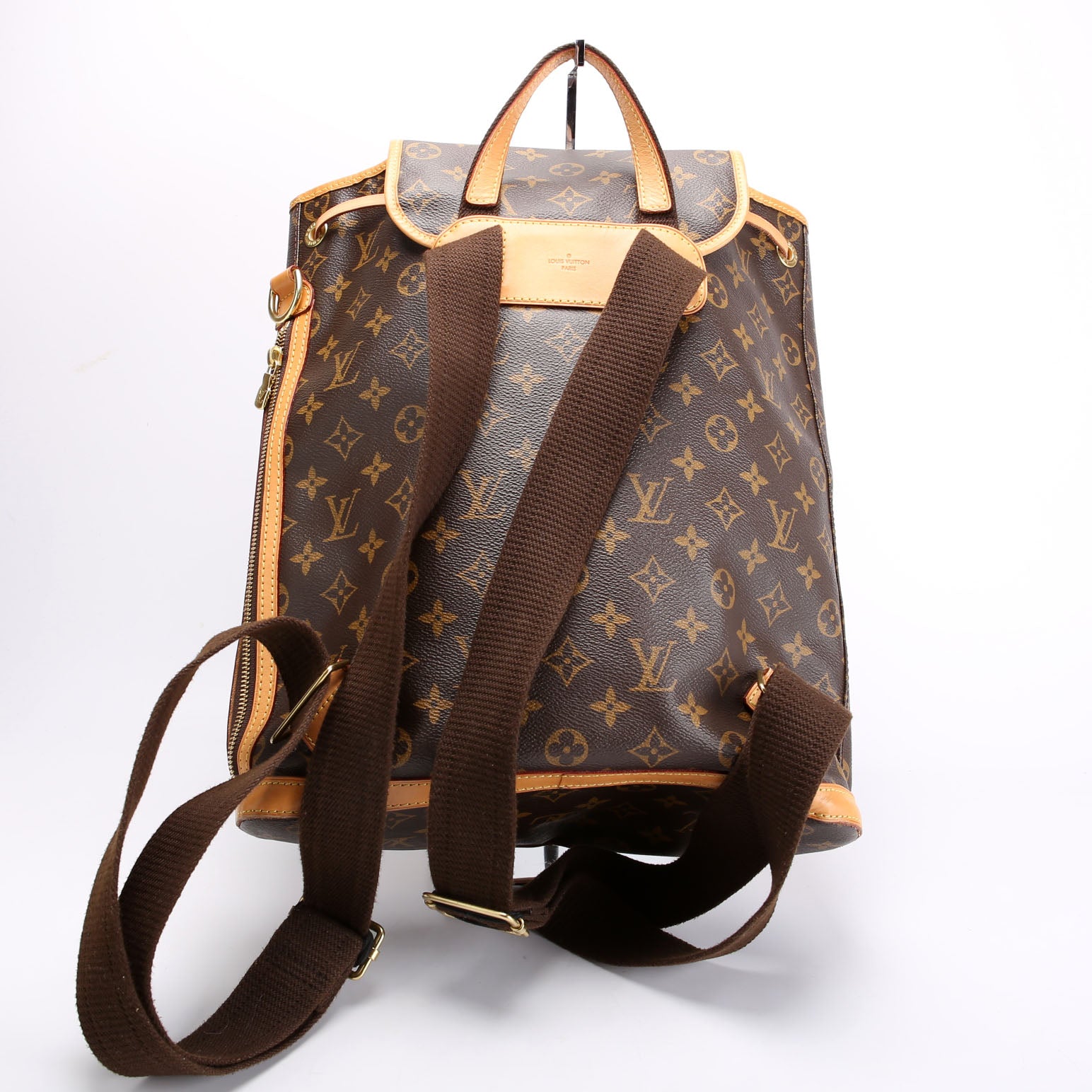 louis vuitton backpack bosphore // Brown Monogram VSP Consignment Louis Vuitton Louis Vuitton Monogram Bosphore Backpack