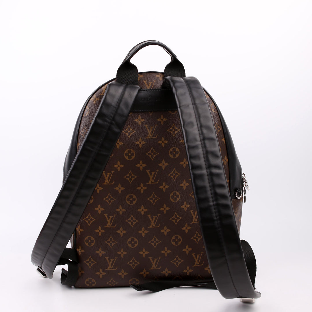 Josh Backpack Macassar Monogram Black