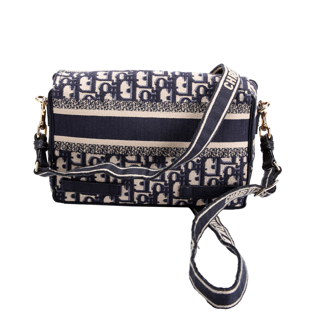 Diorcamp Messenger Small Oblique Navy/Beige