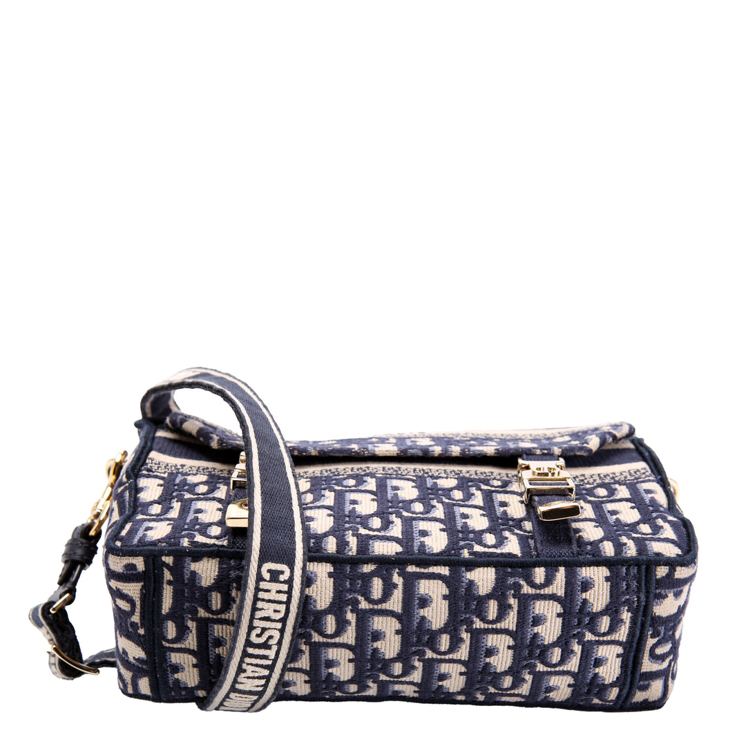 Diorcamp Messenger Small Oblique Navy/Beige