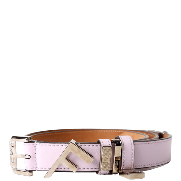 Fendi Forever Leather Belt Size 100/40 Pink display picture 2