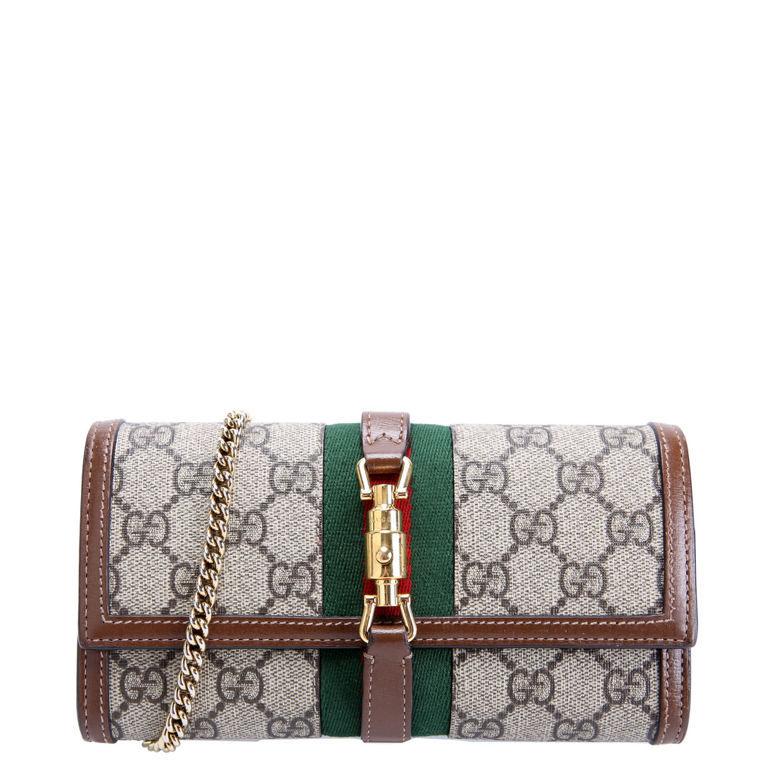 652681 Jackie 1961 Chain Wallet Brown