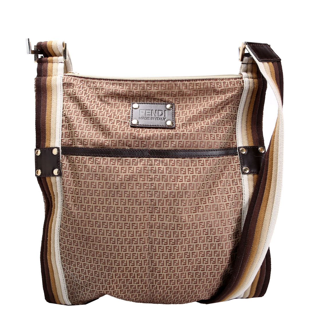 7VA167 Zucchino Crossbody Brown