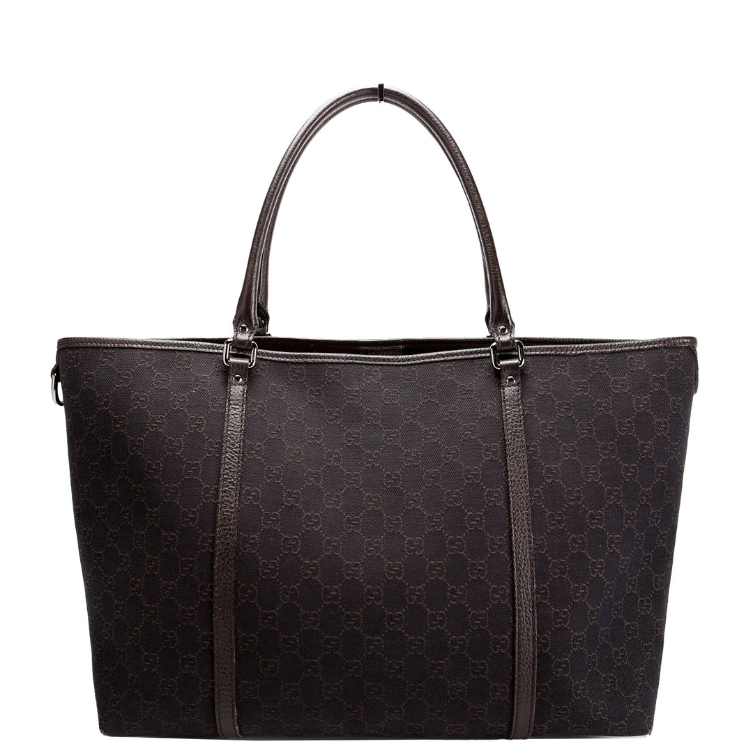 GUCCI グッチ GGキャンバス トートバッグ ブラック 265696 265696 GG Canvas Joy Tote Brown