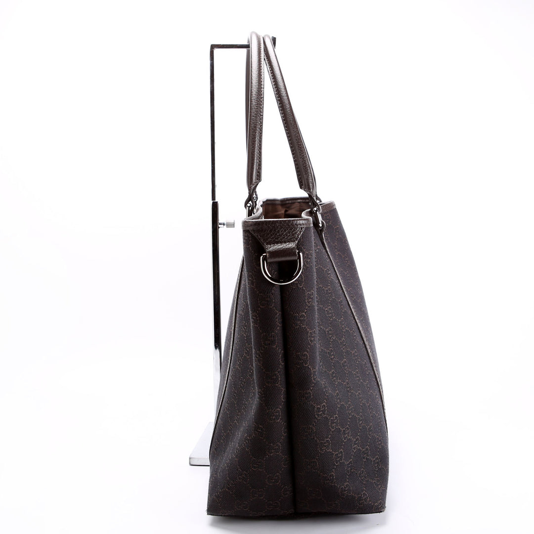 265696 GG Canvas Joy Tote Brown