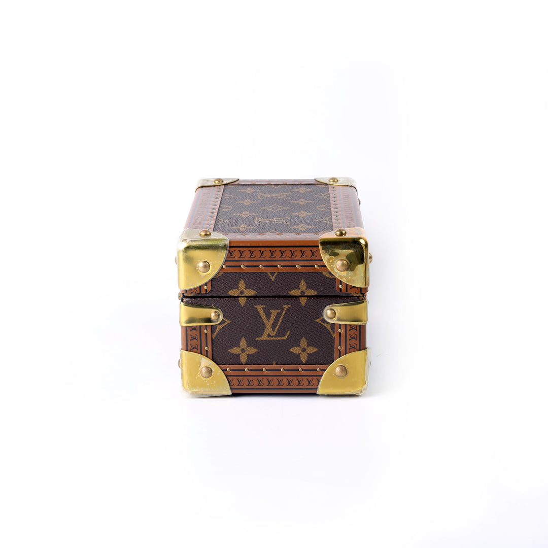 Coffret Tresor 20 Jewelry Box Monogram Brown/Red