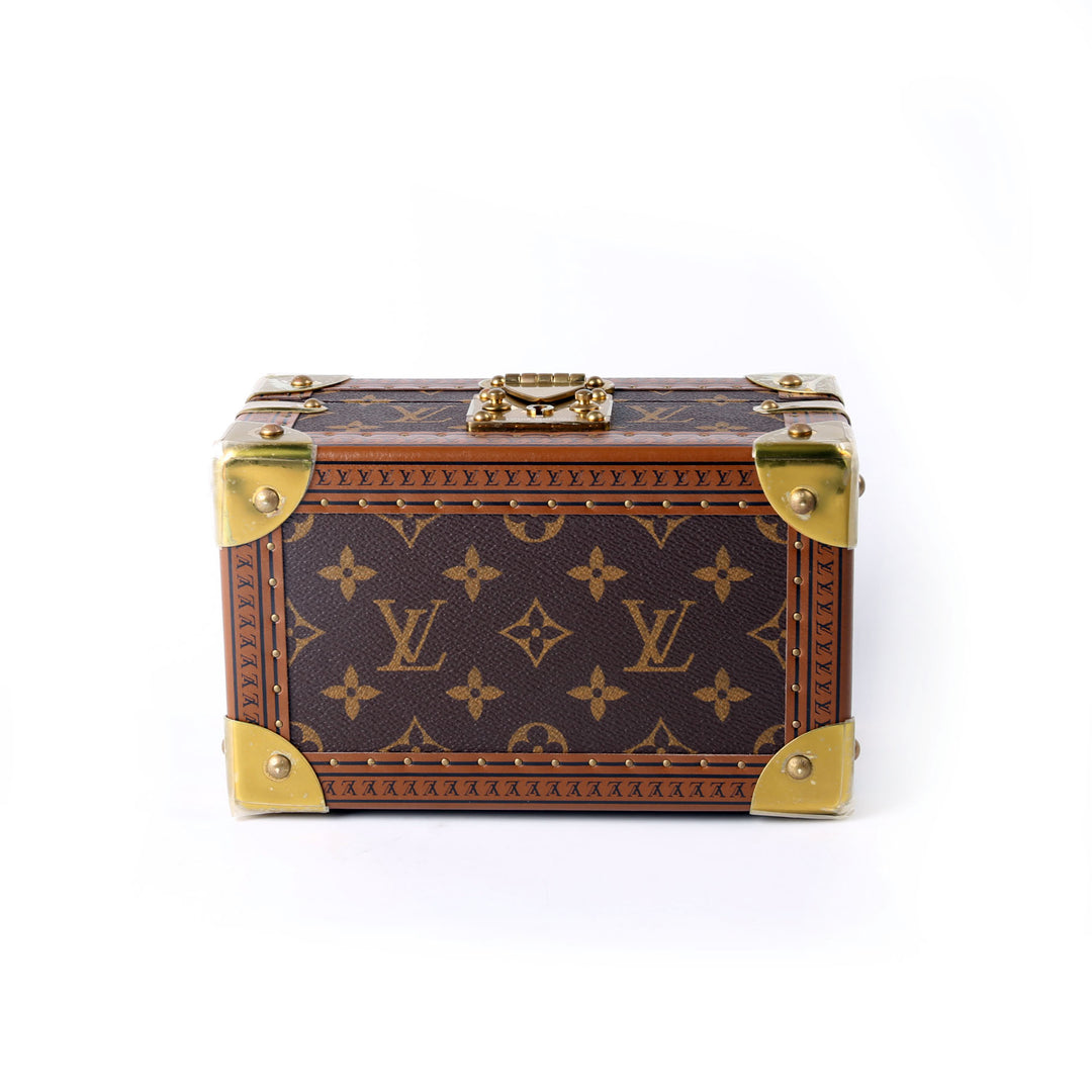 Coffret Tresor 20 Jewelry Box Monogram Brown/Red