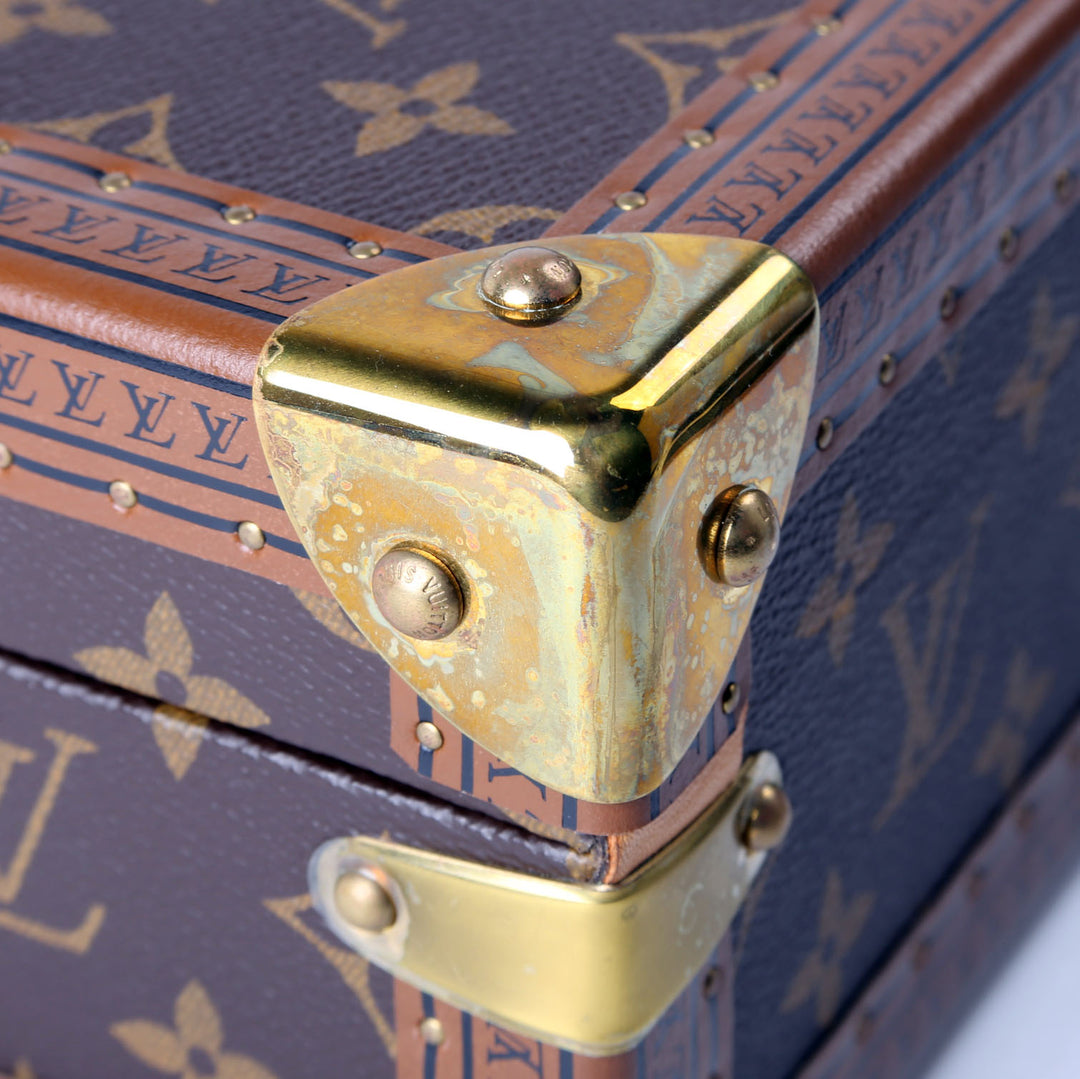 Coffret Tresor 20 Jewelry Box Monogram Brown/Red