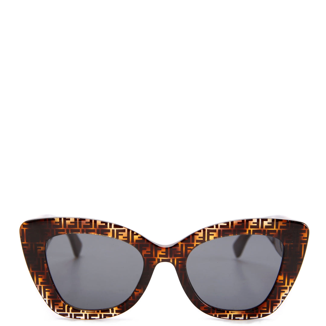FF0327/S Cat Eye Sunglasses Brown display picture 1