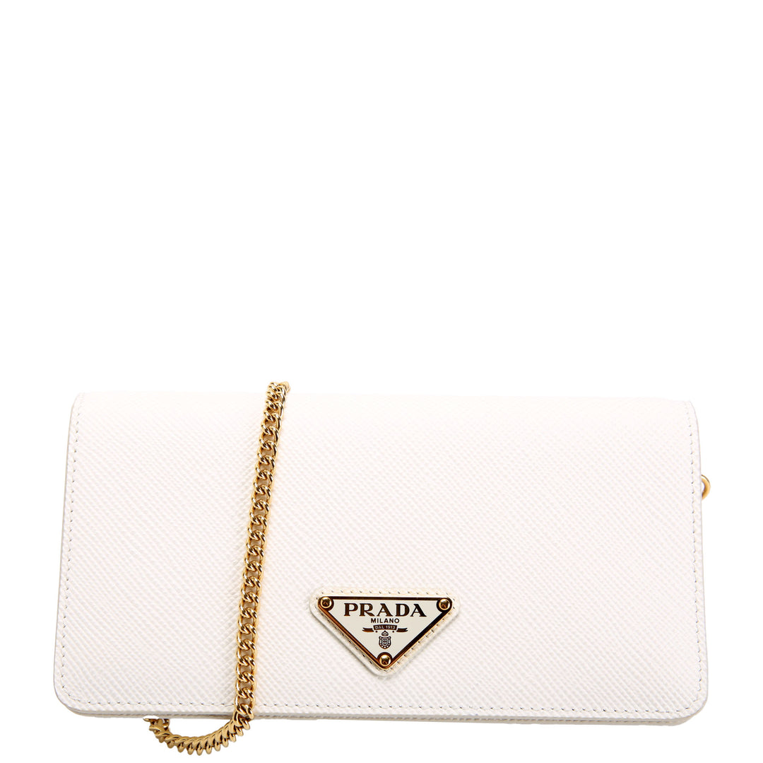 Vitello Move Chain Wallet 1BP021 White