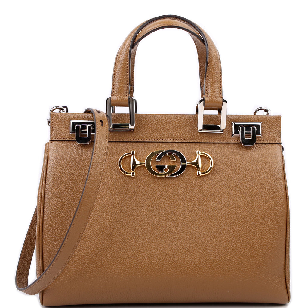 569712 Zumi Top Handle Small Brown