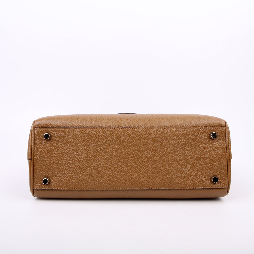 569712 Zumi Top Handle Small Brown
