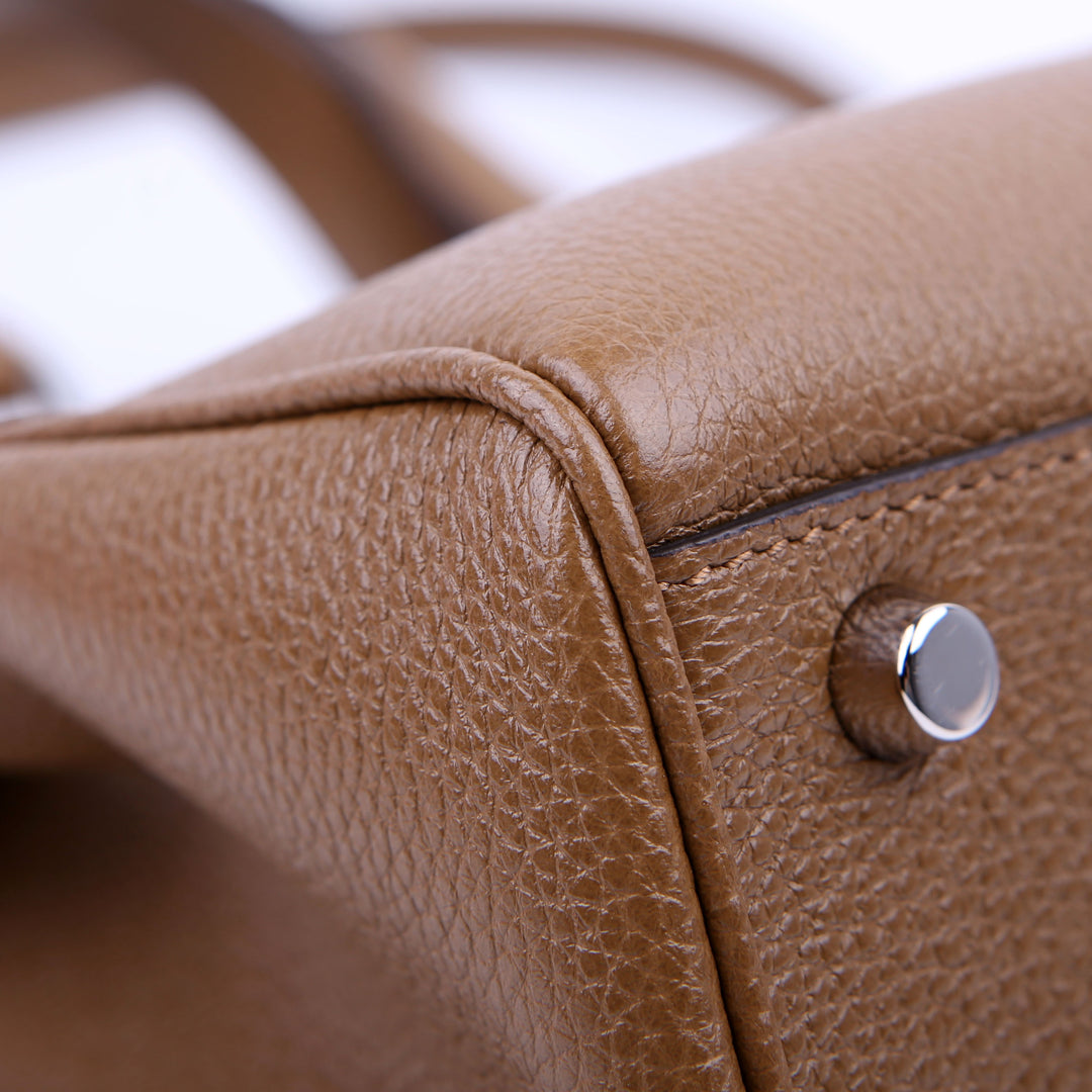569712 Zumi Top Handle Small Brown