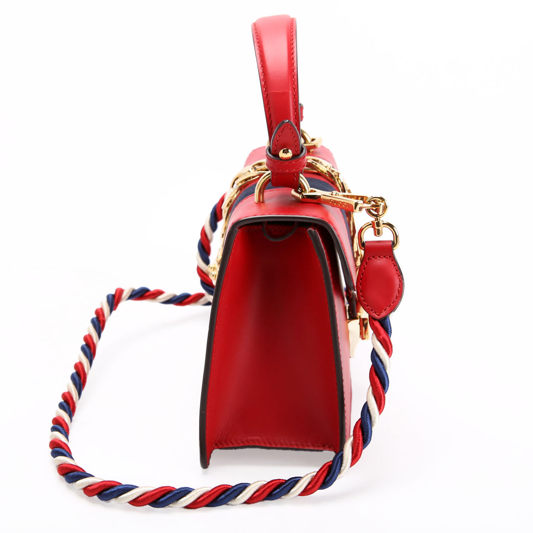 470270 Sylvie Mini Bag Red