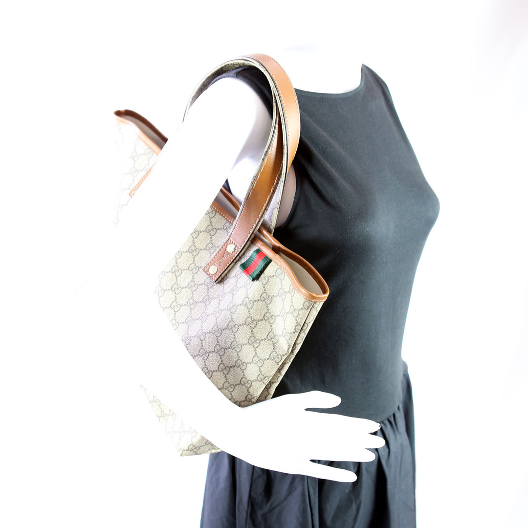 211134 Sherry Line Tote Brown