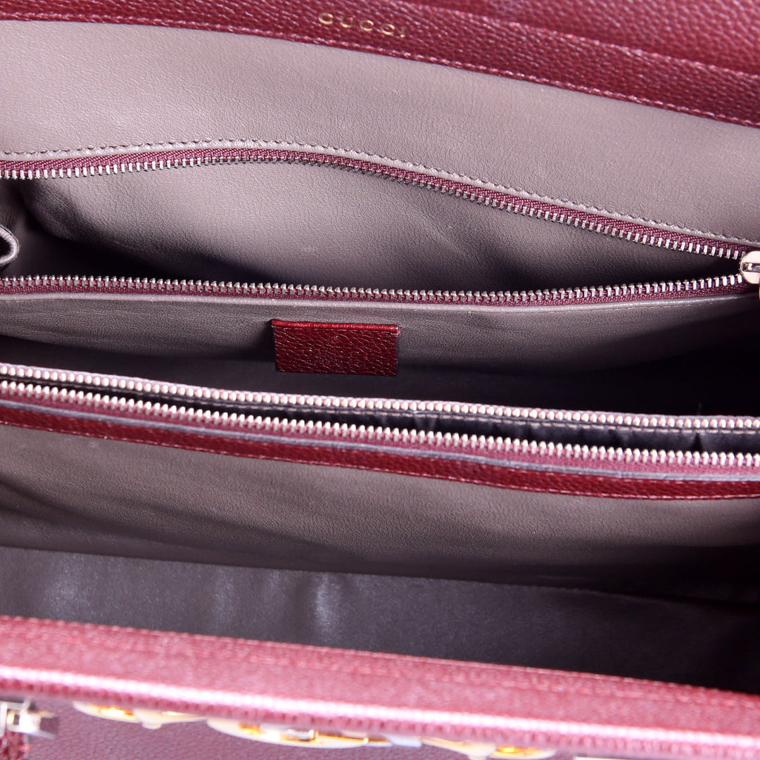 ムギ 564714 Zumi Top Handle Medium Maroon