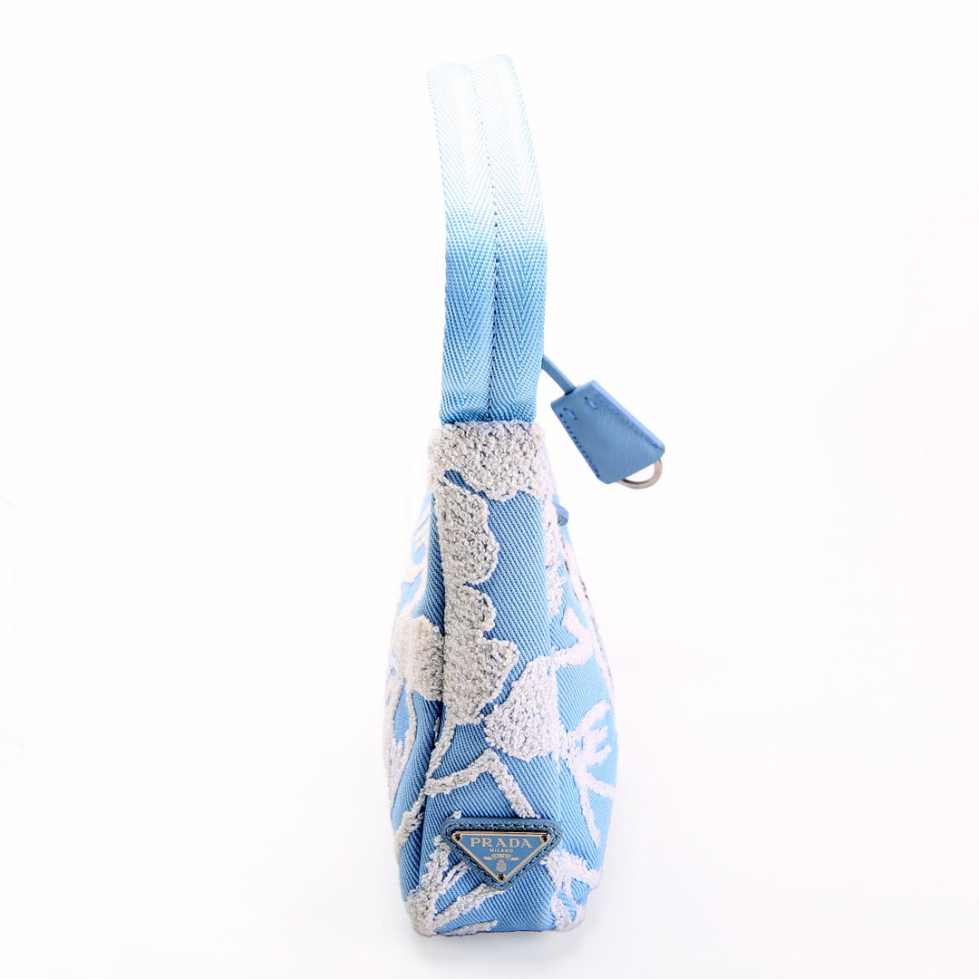 1NE515 Nylon Embroidered Drill Re-Edition 2000 Mini Blue/White