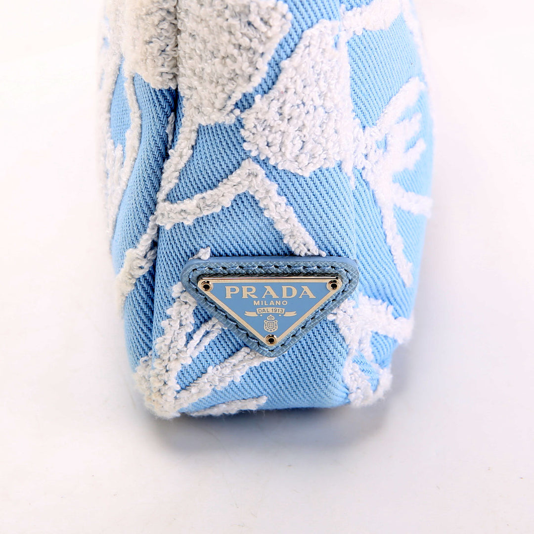 1NE515 Nylon Embroidered Drill Re-Edition 2000 Mini Blue/White