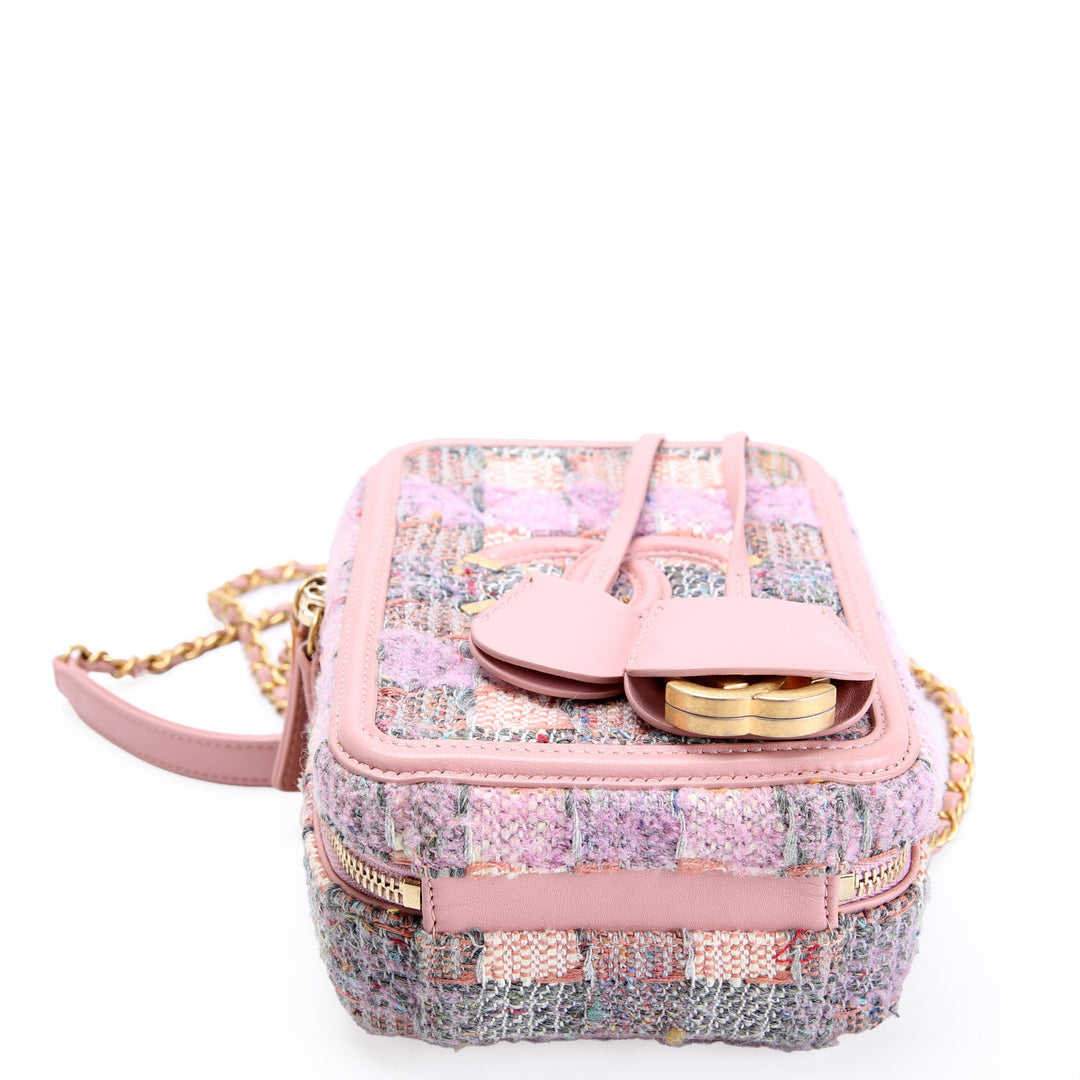 バッグ Tweed Crystal Vanity Bag  pink PRINCESS CRYSTAL VANITY CASE | www.lindiess.com