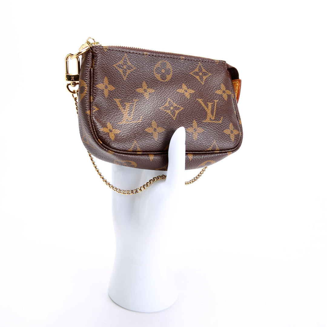 Pochette Access Mini Monogram Brown