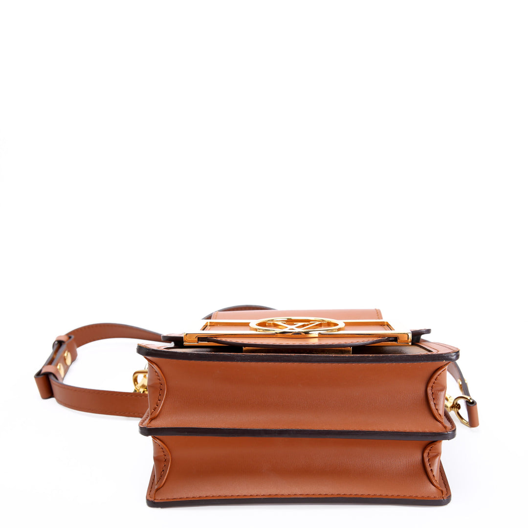 Dauphine Mini Lock XL Reverse Monogram Brown