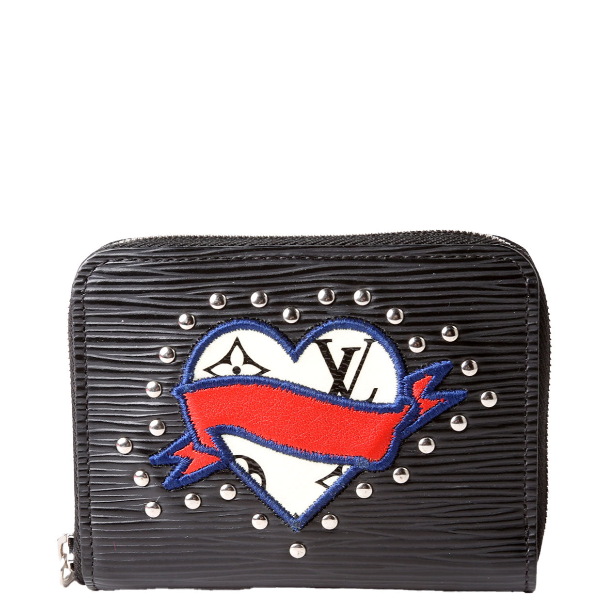 Zippy Compact Wallet Epi Stickers Black/Multicolor