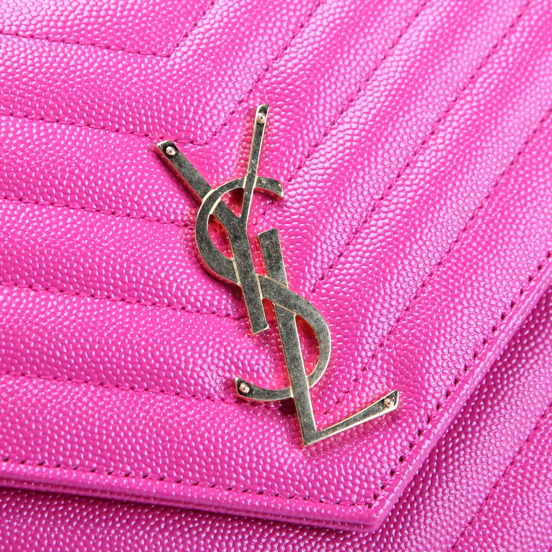 617662 Grain De Poudre Envelope Clutch Pink