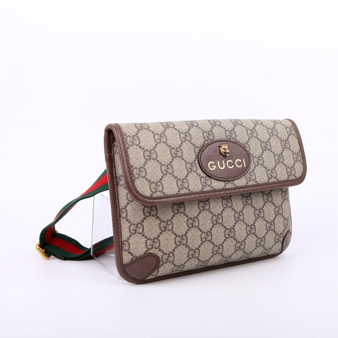 493930 GG Supreme Neo Web Belt