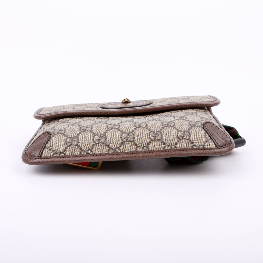 493930 GG Supreme Neo Web Belt