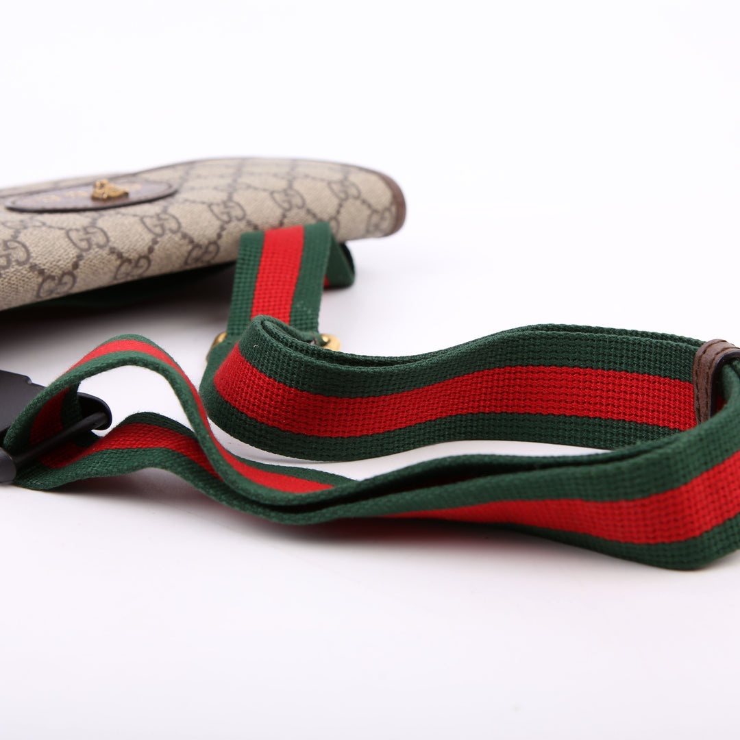 493930 GG Supreme Neo Web Belt