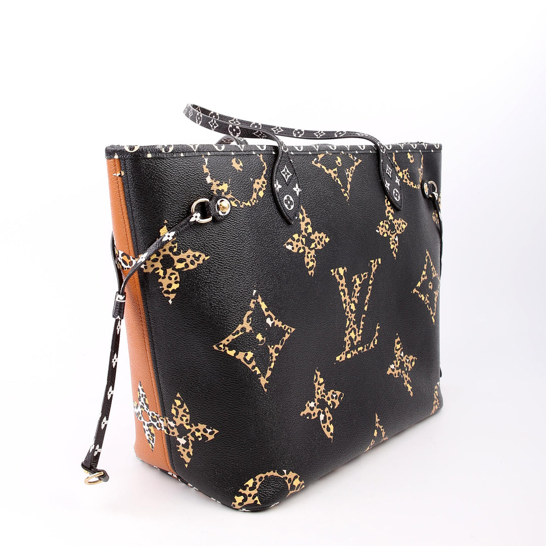Neverfull with Wallet MM Jungle Black/Orange