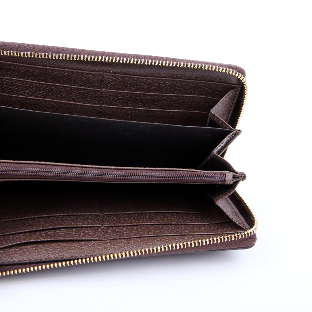 523154 GG Supreme Ophidia Zip Wallet