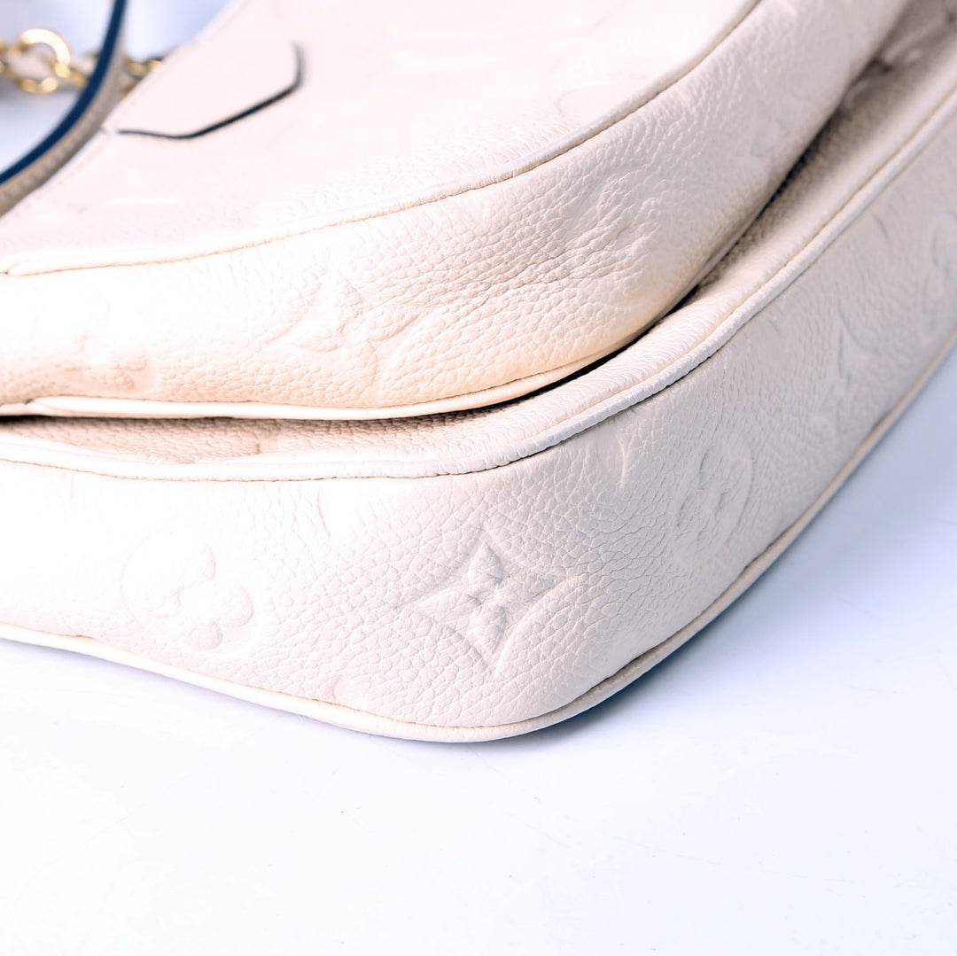 Multi Pochette Empreinte Cream