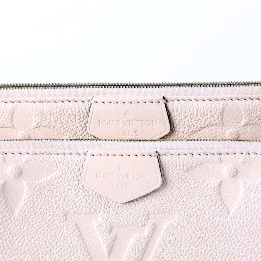 Multi Pochette Empreinte Cream