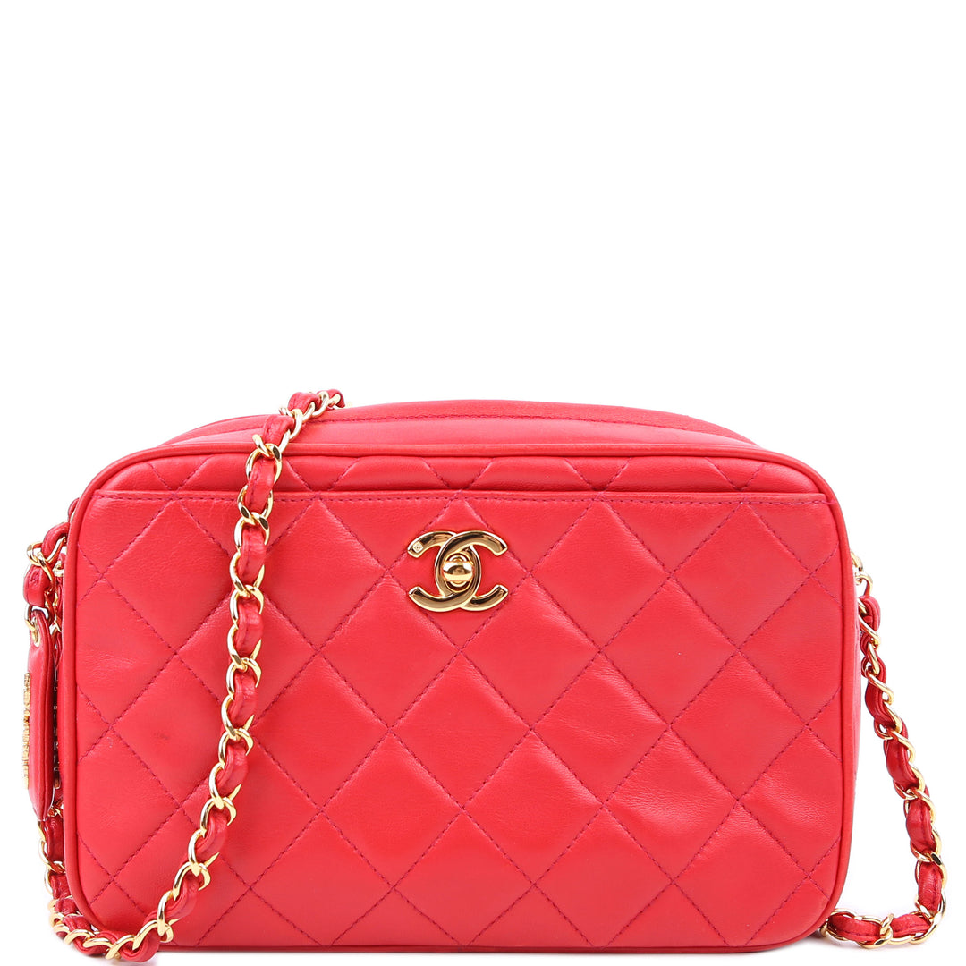 CC Turnlock Vintage Camera Bag 3M Red