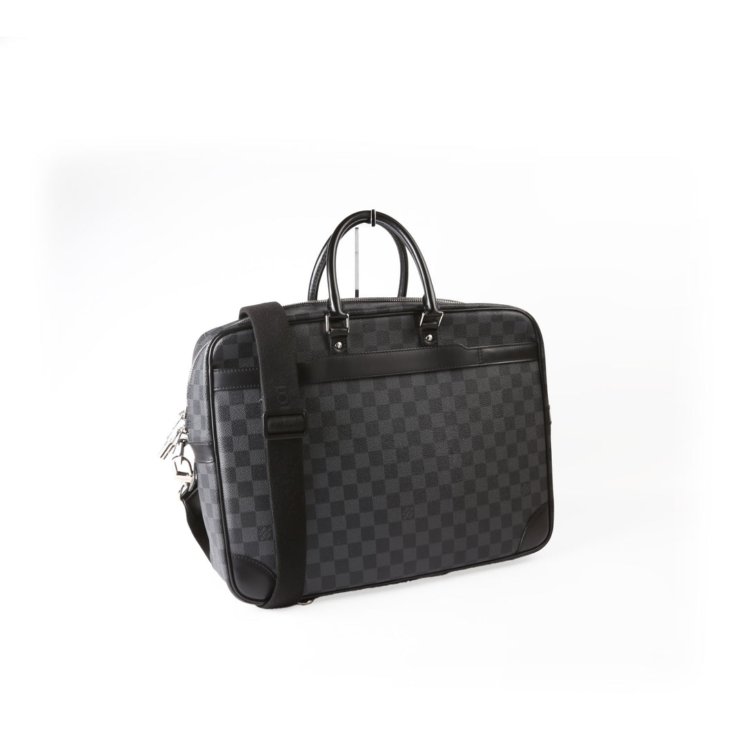 Porte Documents Voyage GM Damier Graphite