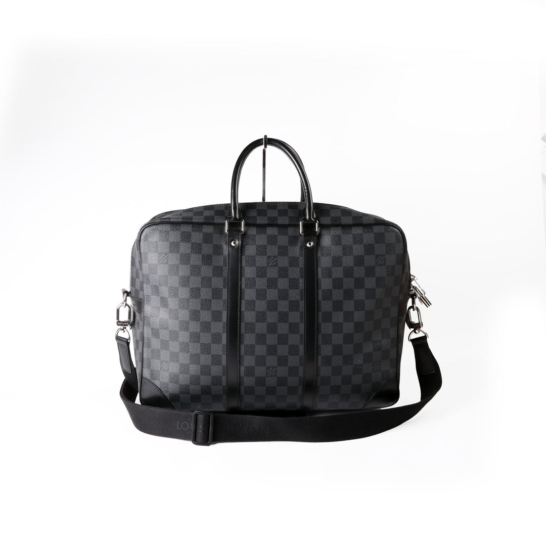 Porte Documents Voyage GM Damier Graphite