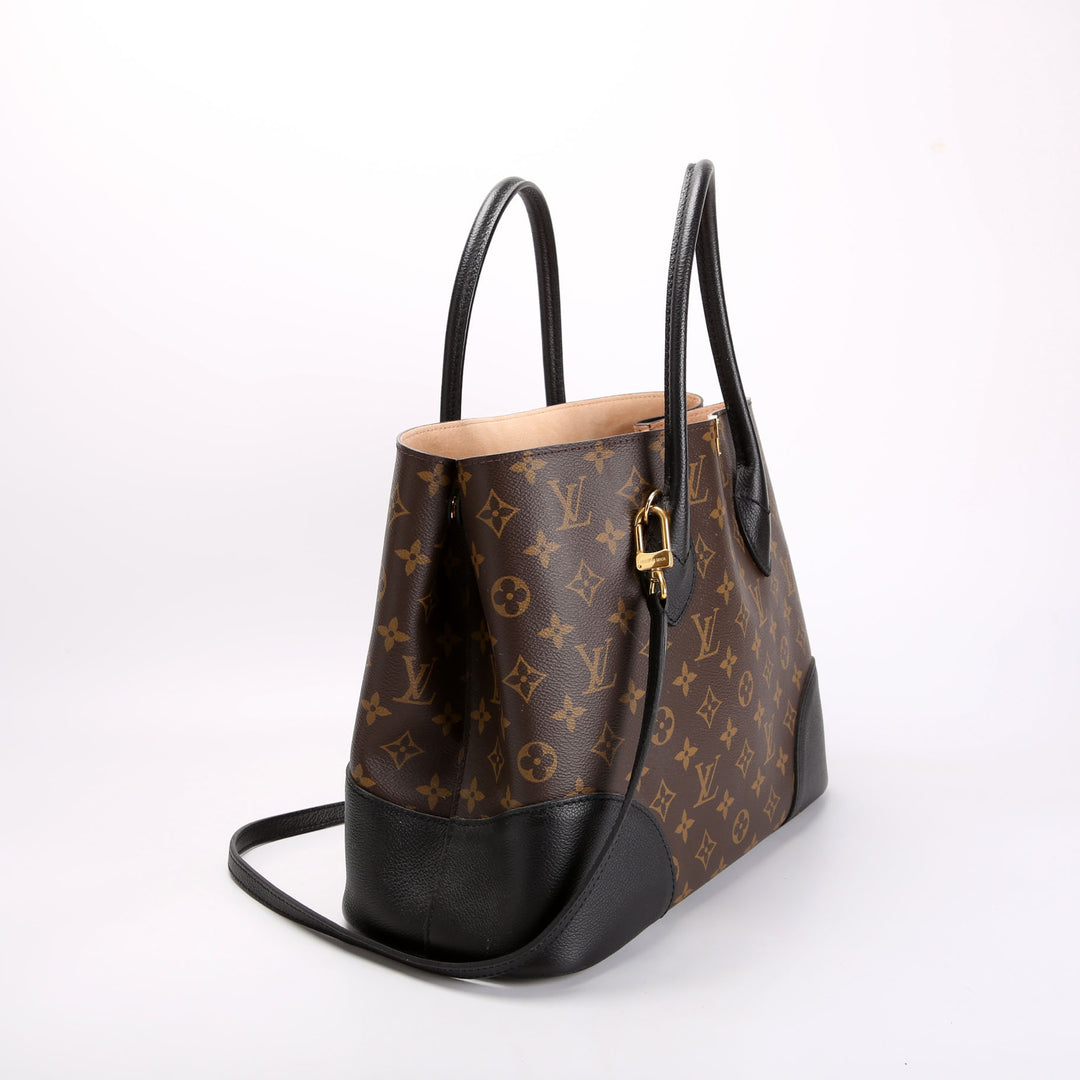 Flandrin Monogram/Leather Black